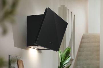 Hotă cu montare pe perete DAH 2960 Escala Negru obsidian - Img 4