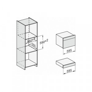 Sertar termic ESW 7010 Grey VitroLine - Img 4