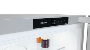 Combină frigorifică de sine stătătoare Miele KFN 4375 BD Aspect de inox - Img 4