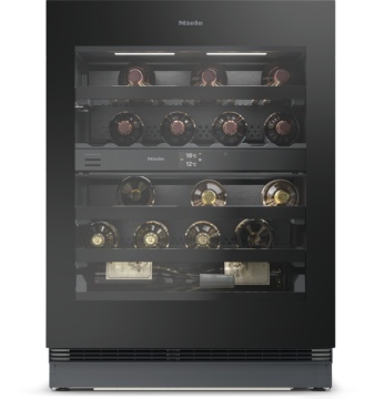 Racitor vinuri Miele KWTUS 7096 E Negru Obsidian (sticlă)