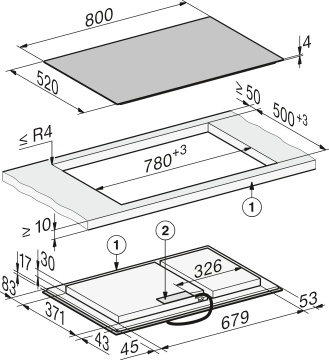 Plită cu inducție Miele KM 8585 FL MattFinish - Img 5
