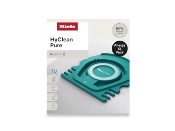 Saci pentru aspirator 8 bucati și un filtru HEPA TU Allergy XL HyClean Pure pentru modele Guard L1 și Guard S1.