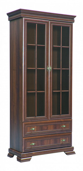 Vitrina Kora, 2 Usi 2 Sertare, Nuc
