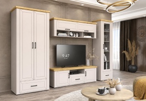 LIVING MALAGA VARIANTA 2, MDF CASMIR, 302 CM - Img 11