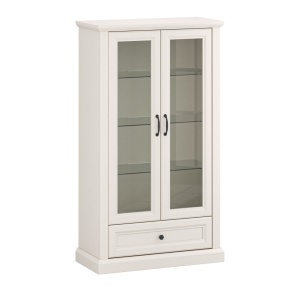 VITRINA JOASA VERONA, 2 USI SI 1 SERTAR, CASMIR