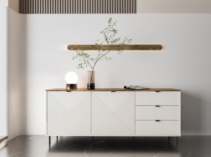 COMODA BUFET MIRAGE, CASMIR, 2 USI SI 3 SERTARE