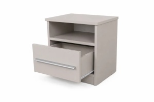 DORMITOR ROYAL, DRESSING 150 CM, PAT TAPITAT GRI, 2 NOPTIERE CASMIR - Img 7