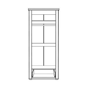 LIVING MALAGA MDF CASMIR, 312 CM - Img 3