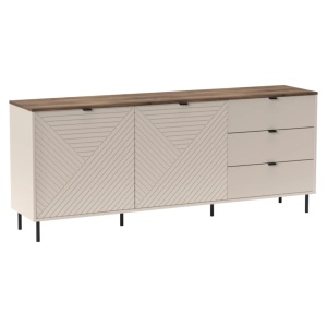COMODA BUFET MIRAGE, CASMIR, 2 USI SI 3 SERTARE - Img 2