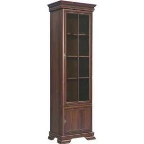 Living Kora cu 2 Vitrine, Culoare Nuc, 305 CM - Img 5