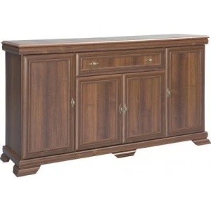 LIVING KORA CU COMODA BUFET, CULOARE NUC, 314 CM - Img 4