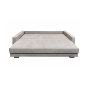 Canapea Extensibila Viena, 225x110x78 h cm, Stofa Gri - Img 2