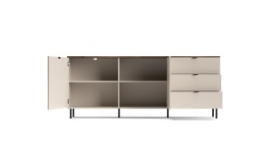 COMODA BUFET MIRAGE, CASMIR, 2 USI SI 3 SERTARE - Img 11