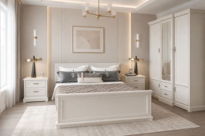 Dormitor Sonata Casmir, cu Dulap 3 Usi