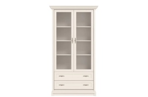 Vitrină Sonata New 2D/2S Gerbor cu 2 uși și 2 sertare din cașmir