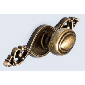 BUFET CU VITRINA PENTRU LIVING/BUCATARIE KORA, ALB ANTICHIZAT - Img 10