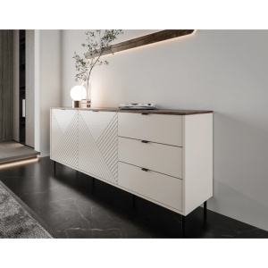 COMODA BUFET MIRAGE, CASMIR, 2 USI SI 3 SERTARE - Img 4