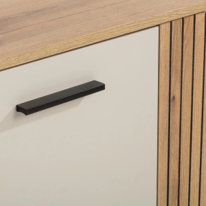 Comoda cu Riflaj LINEA, 1 Sertar 3 Usi, Casmir - Img 7