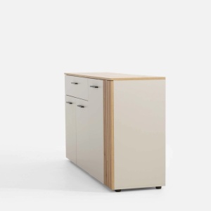 Comoda cu Riflaj LINEA, 1 Sertar 3 Usi, Casmir - Img 4