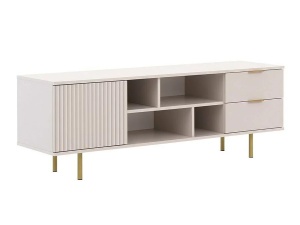 Comoda RTV cu riflaj Sofia, 1 Usa 2 Sertare, Casmir - Img 2