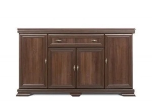 LIVING KORA CU COMODA BUFET, CULOARE NUC, 314 CM - Img 5