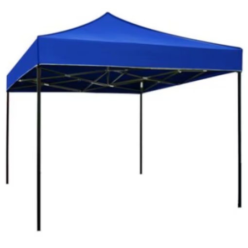 Cort Pavilion 3x3m Verde/Albastru/Rosu/Alb Pliabil Cadru Metal pentru Curte, Gradina, Evenimente