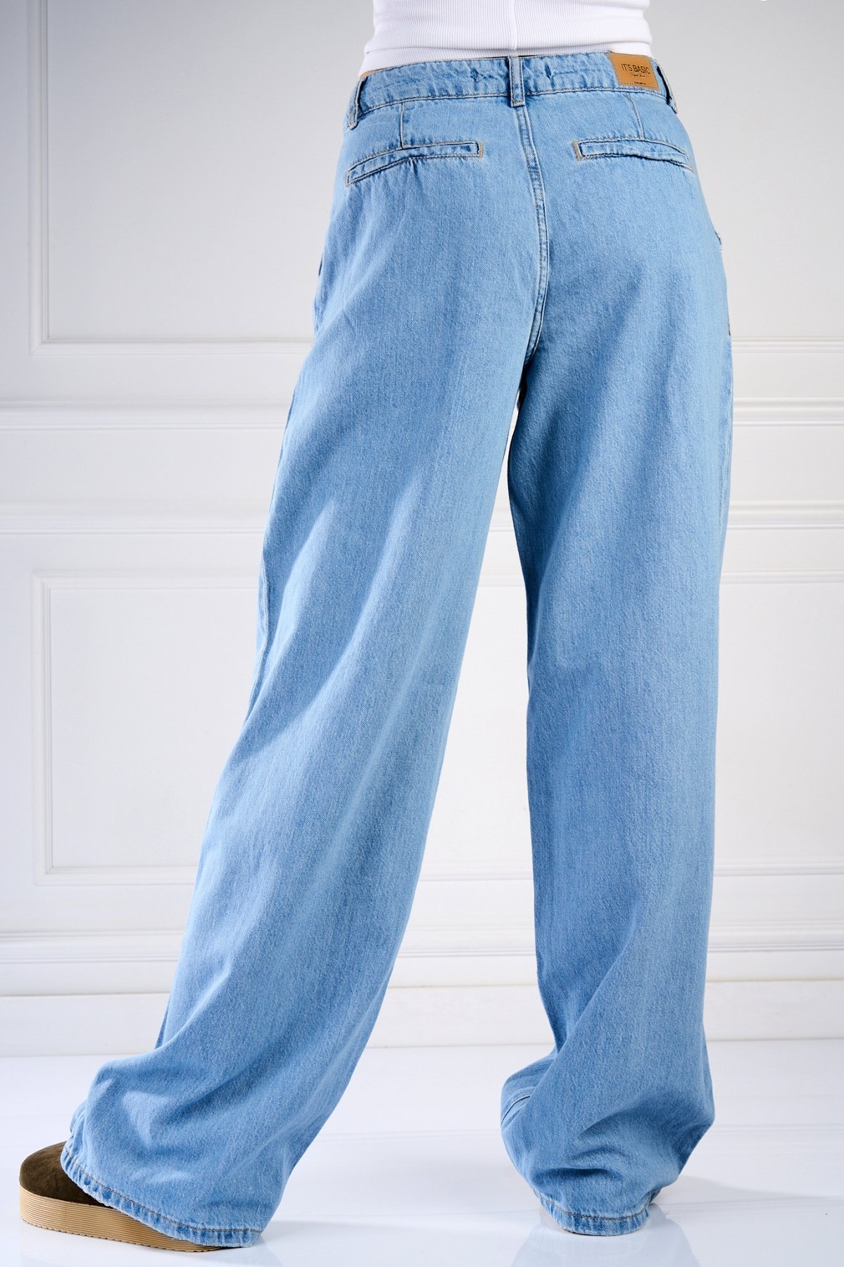 Blugi Damă Oversize Albastri Onella - 1 | YEO