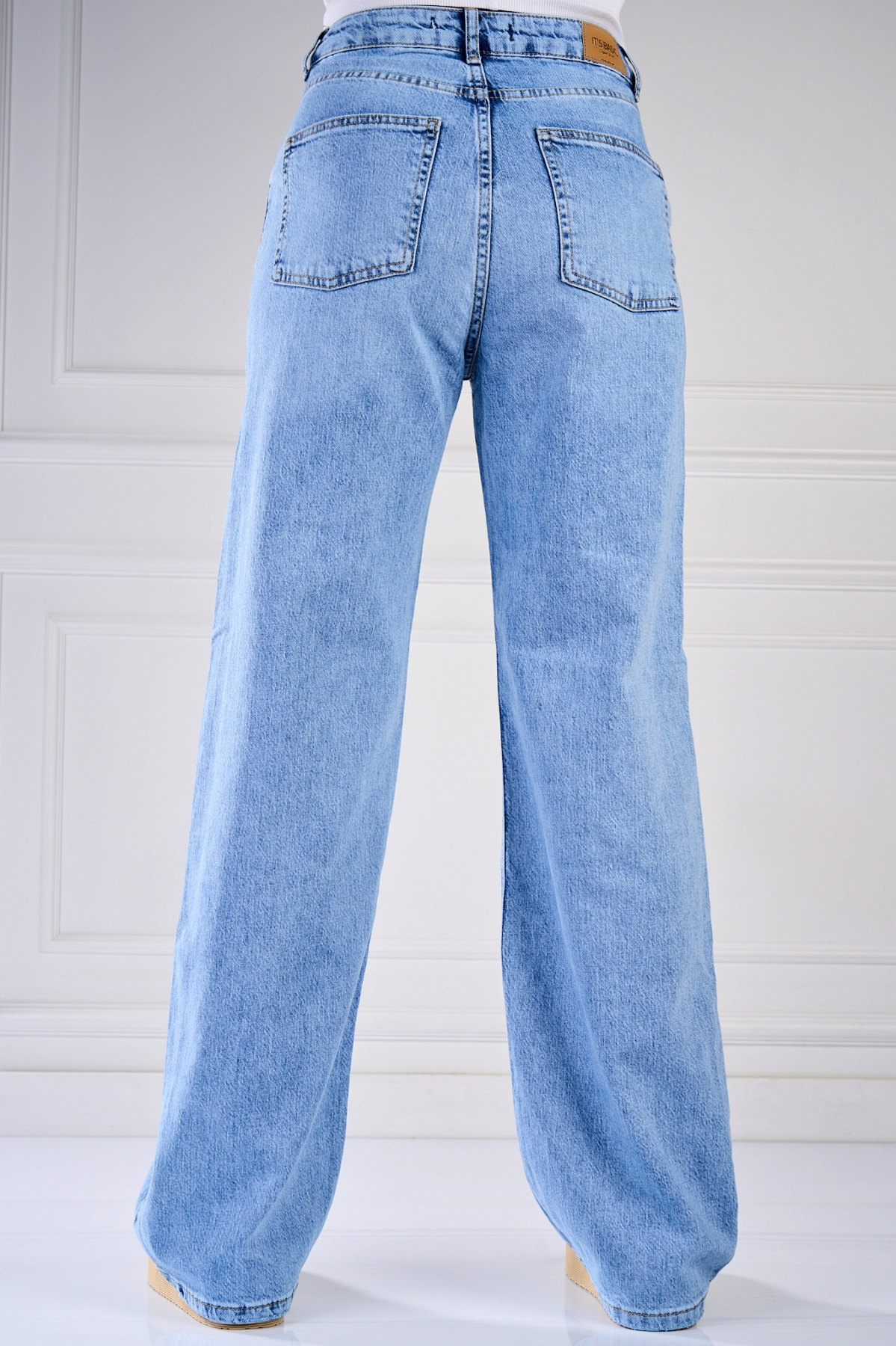 Blugi Regular Fit Albastri Ikya - 1 | YEO
