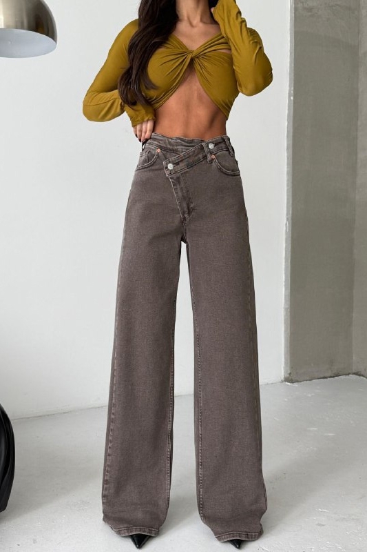 Blugi Regular Fit Maro Maliha