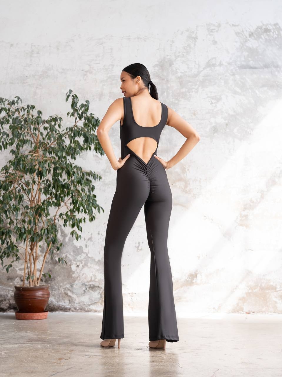 Salopetă Neagra Hazley - 5 | YEO