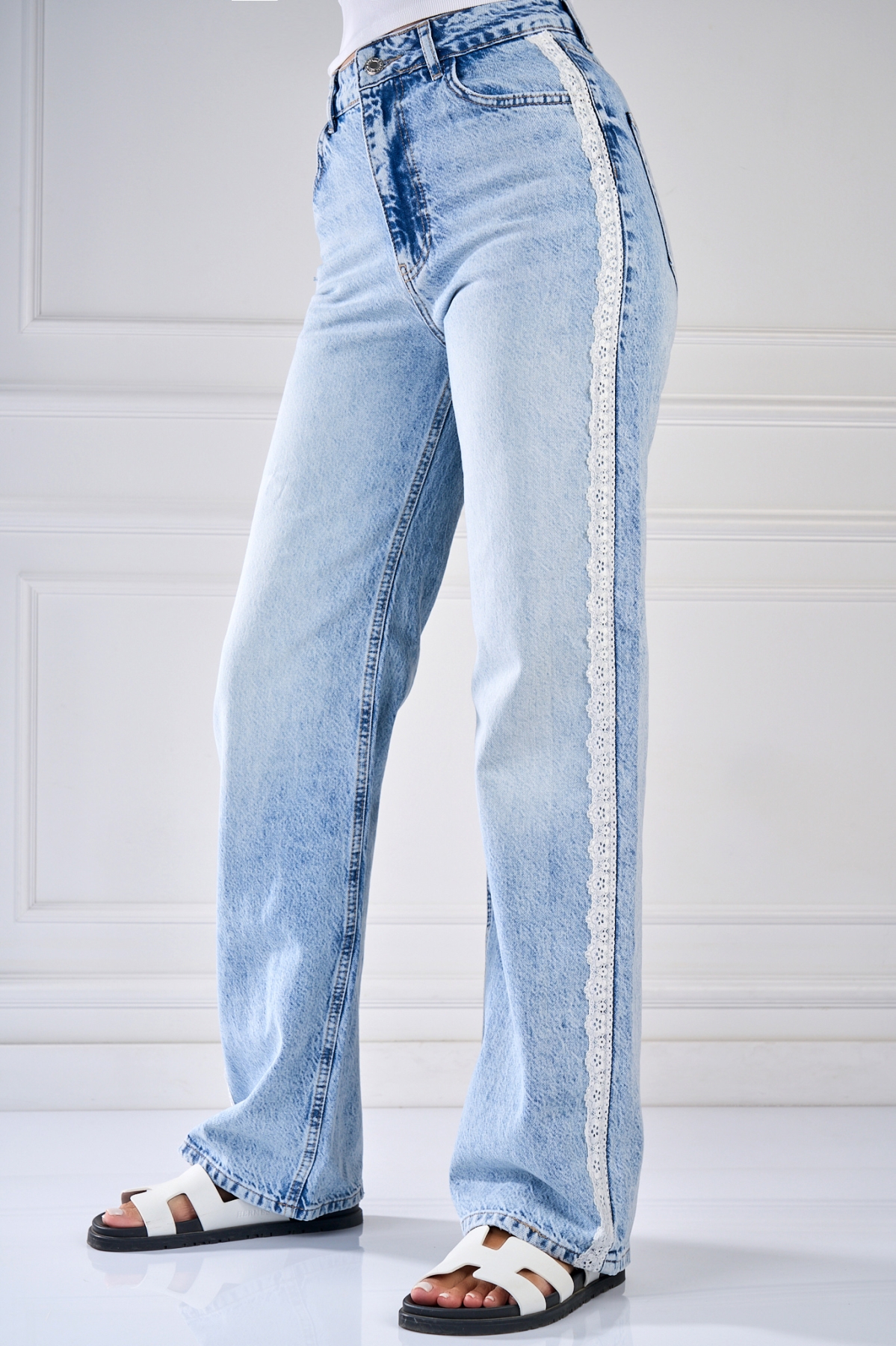 Blugi Regular Fit Albastri Shivani