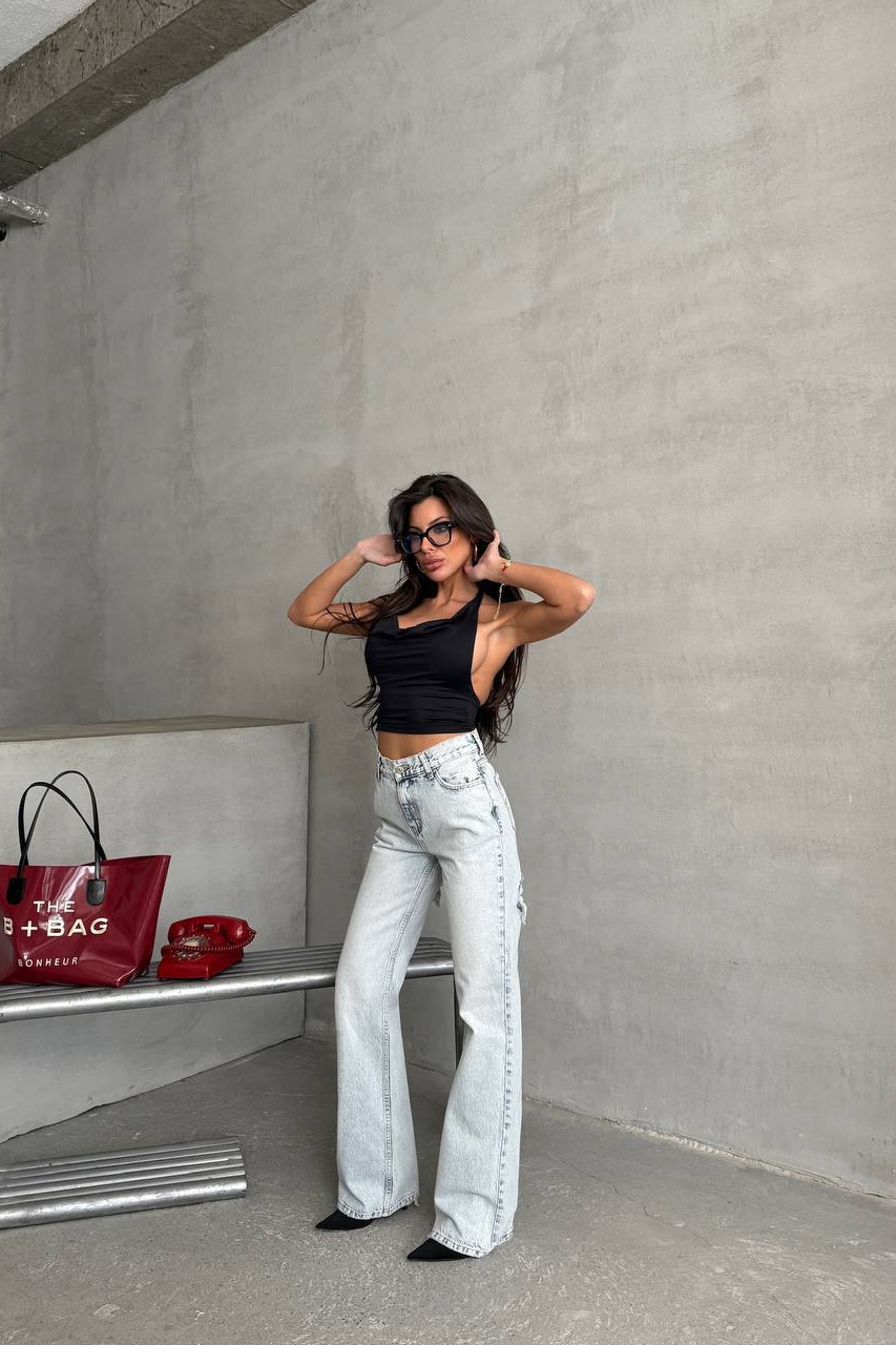 Blugi Regular Fit Albastri Zofia - 1 | YEO
