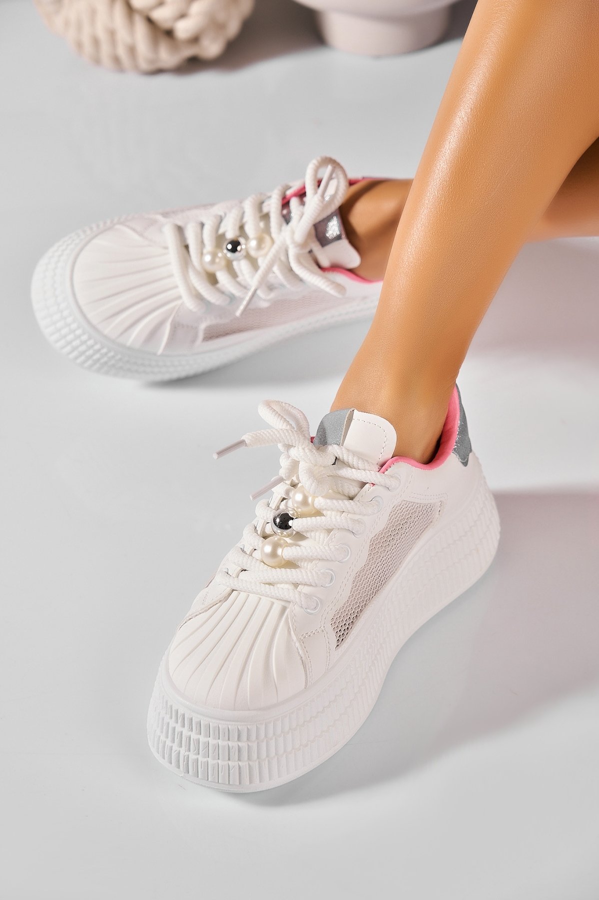 Sneakersi dama Piele Ecologica Mov Jozy - 1 | YEO