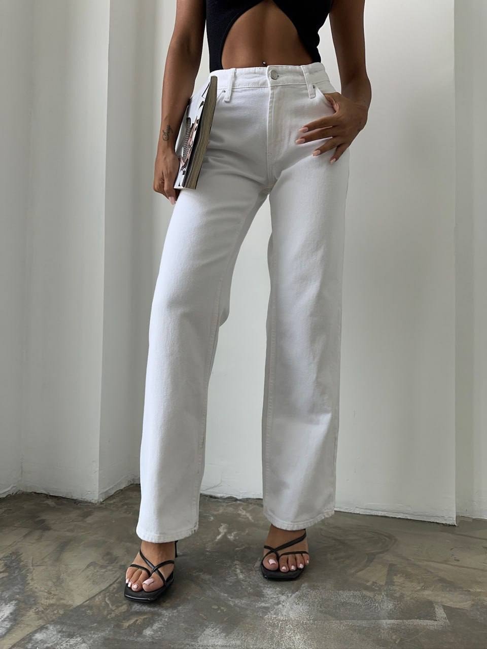 Blugi Dama Drepti Albastri Marisela - 4 | YEO