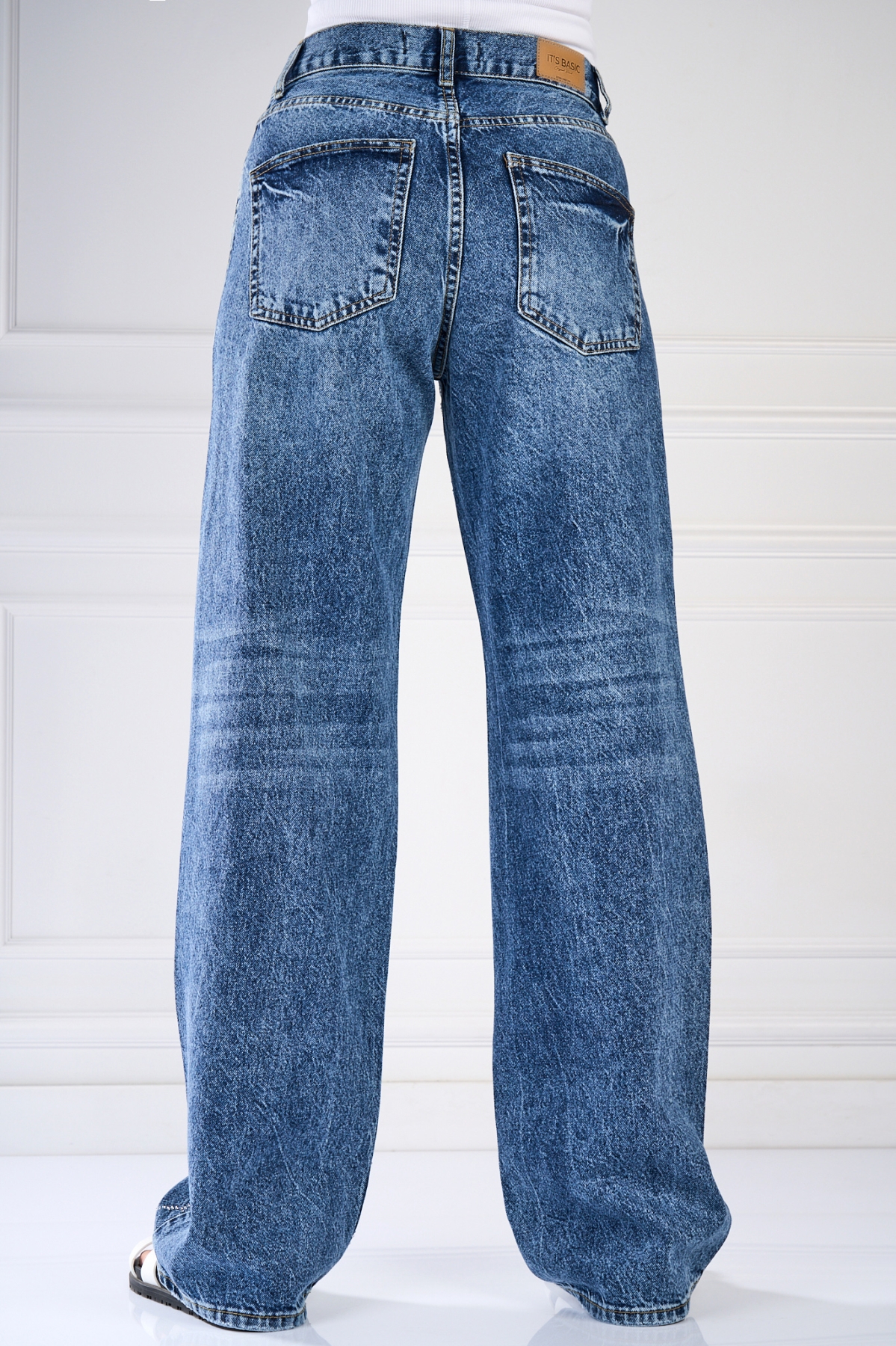 Blugi Regular Fit Albastri Smisha - 1 | YEO