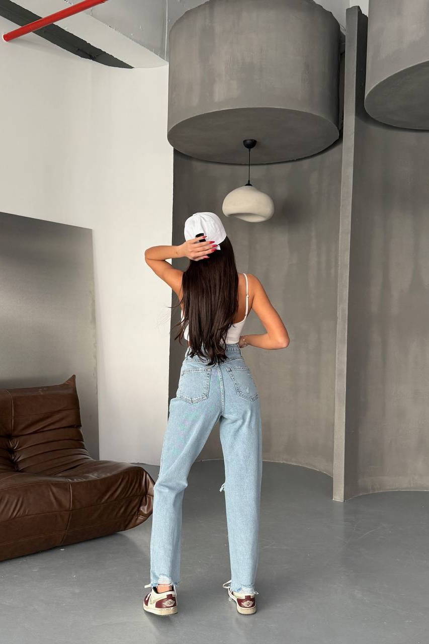 Blugi Regular Fit Albastri Amalya - 1 | YEO