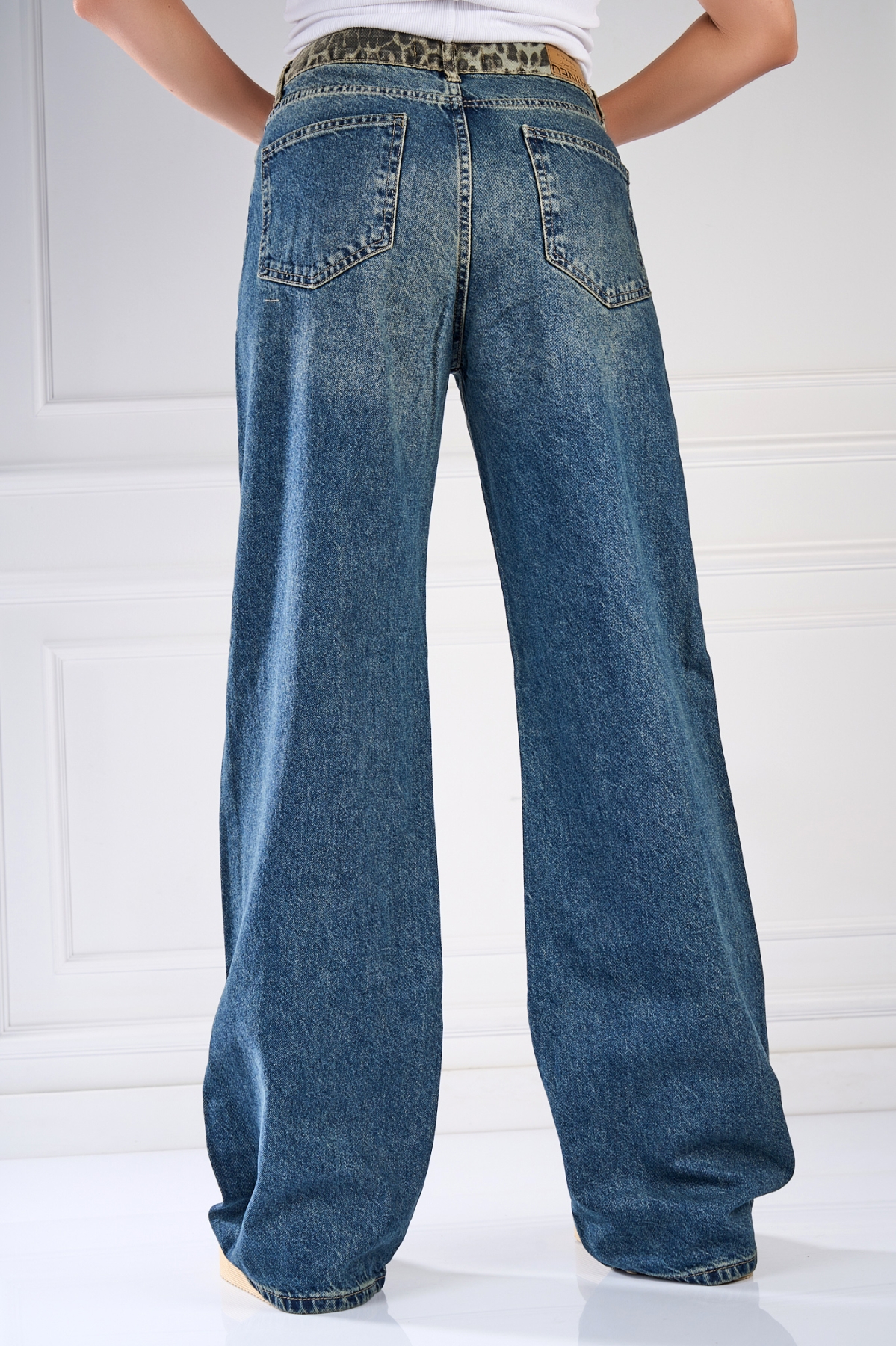 Blugi Regular Fit Albastri Yaksha - 1 | YEO
