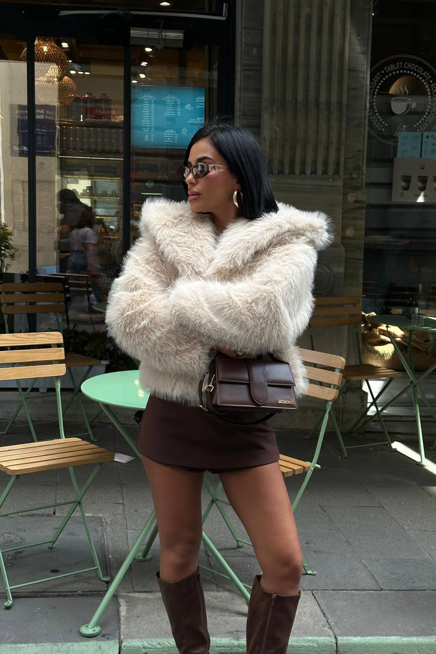 Jachete Dama Bej Kayeri - 2 | YEO