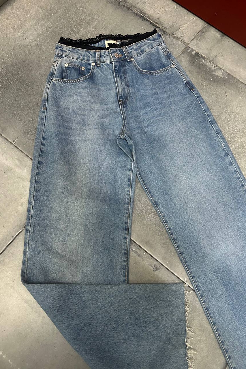Blugi Regular Fit Albastri Alanna - 1 | YEO