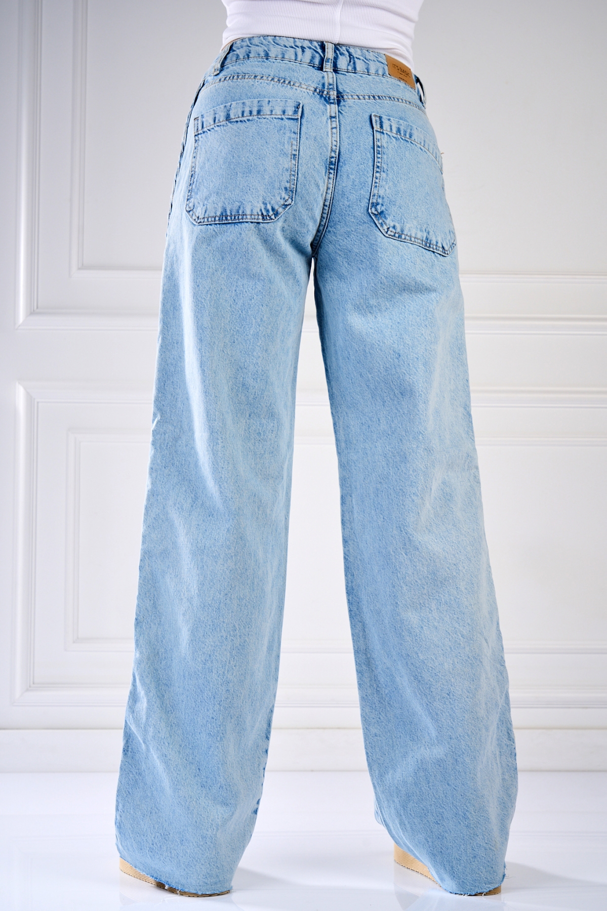 Blugi Regular Fit Albastri Omisha - 1 | YEO