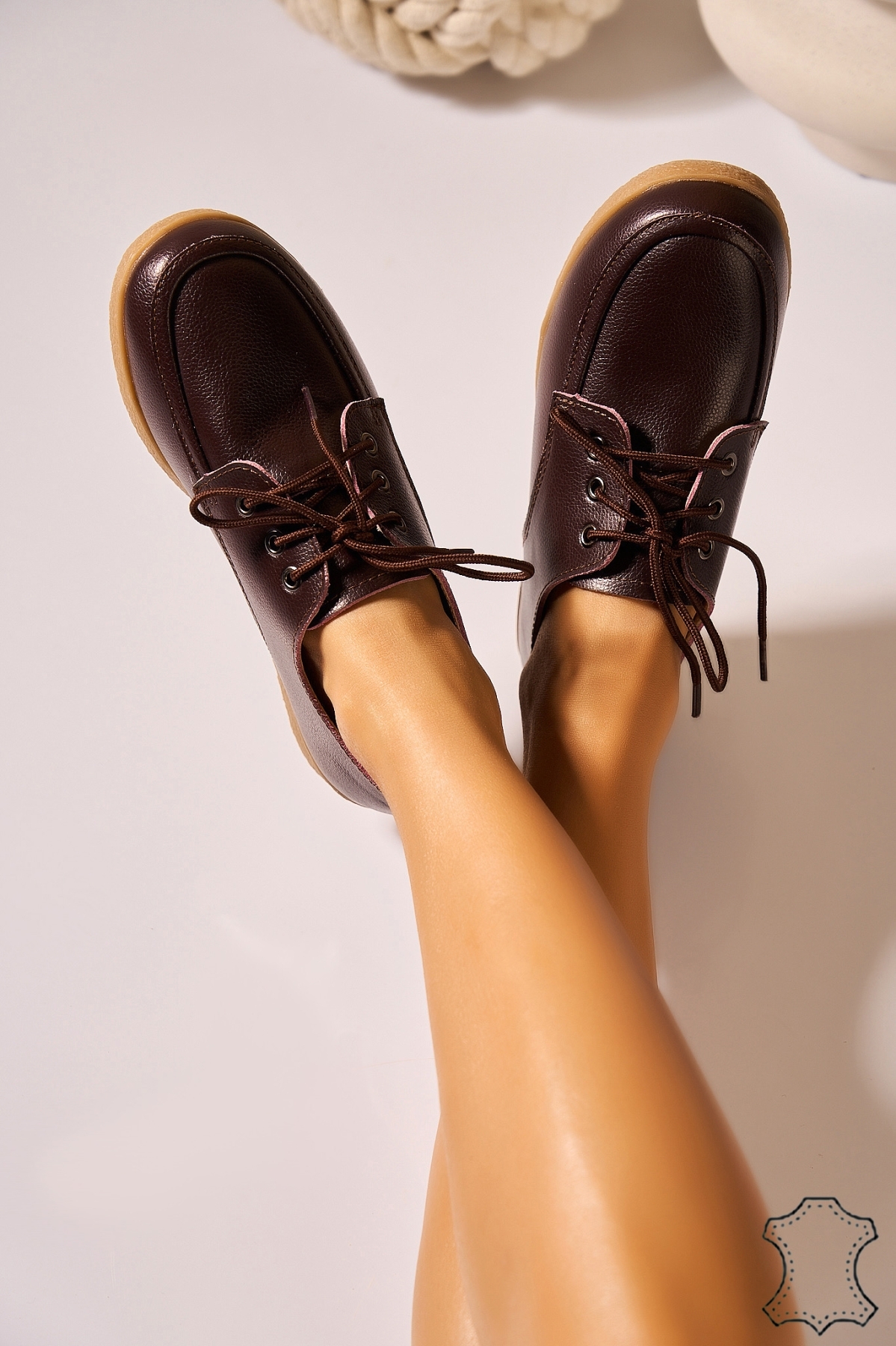 Mocasini dama Piele Naturala Maro Adelyn - 2 | YEO