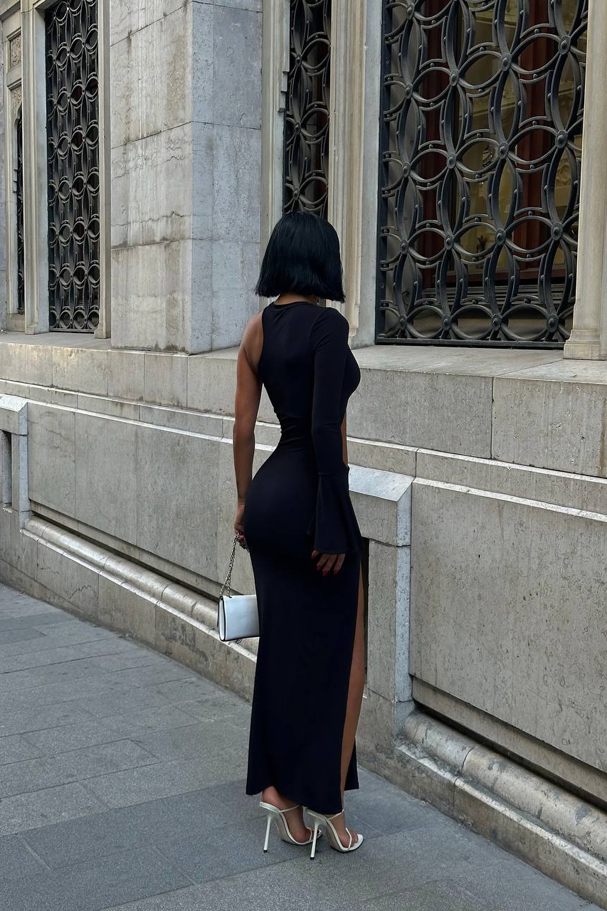 Rochii Dama Negru Jessa - 3 | YEO