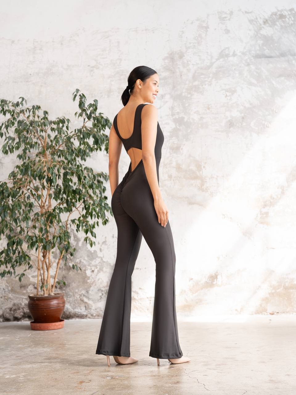 Salopetă Neagra Hazley - 4 | YEO