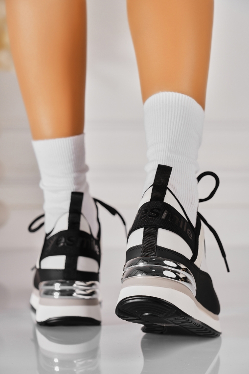 Adidași de damă Piele Ecologica Negru Zikra - Img 2