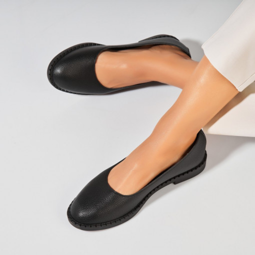 Balerini dama Piele Ecologica Negru Esmy - Img 2