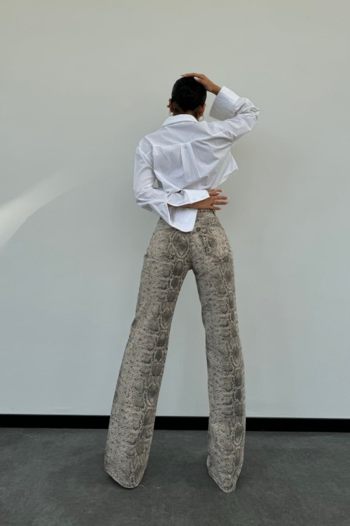 Blugi Regular Fit Animal Print Siena - Img 7