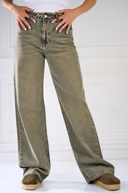 Blugi Regular Fit Verzi Toshi - Img 1