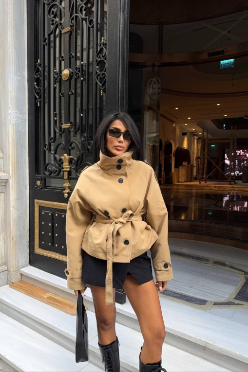 Jachete Dama Camel Raniya - Img 4