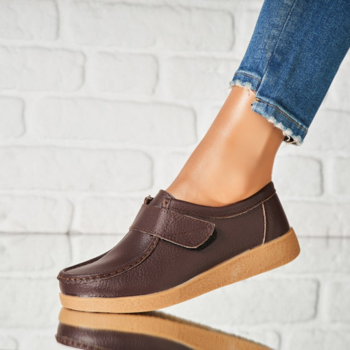 Mocasini dama Piele Naturala Maro Genesi - Img 3