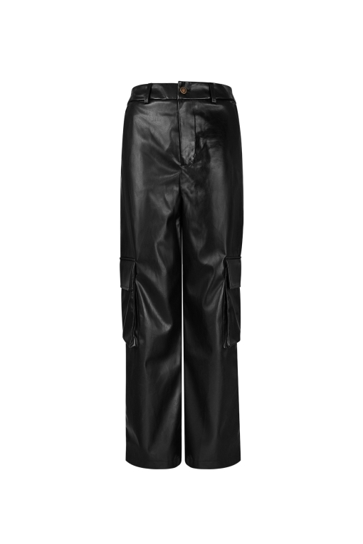 Pantaloni Damă Negri Leona - Img 3